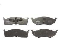 TRW Brake Pad Set GDB1236 - Disc Brake for Chrysler / Dodge / Plymouth (Neon, Voyager, 2.5L)