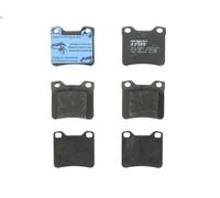 TRW Brake Pad Set GDB1276 – Disc Brake – Fits Peugeot 406 (Estate/Coupe/Sedan), 605