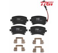 Brake Pad Set, disc brake TRW GDB1557 For VW