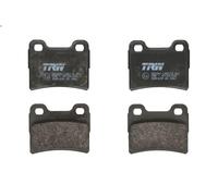 Brake Pad Set, disc brake TRW GDB1639 for FORD ORION III (GAL) 1.8 1990-1993