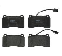 TRW Front Brake Pad Set GDB1648 for Alfa Romeo & Lancia, Giulietta, 159, Brera, Spider, Kappa