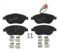 TRW Brake Pad Set GDB1655 – Front fit FIAT QUBO 225 1.3D (2010) – 77363958/5741585