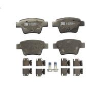Brake Pad Set, disc brake TRW GDB1678 for PEUGEOT 307 (3A/C) 2 2005-2007