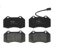 TRW Brake Pad Set GDB1812 - Disc Brake for Abarth, Alfa Romeo, Fiat