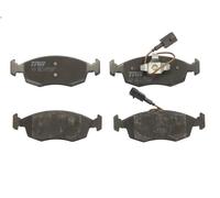 TRW Brake Pads GDB1900 for FIAT 500, 500C, Punto Evo, Grande Punto – Front Axle – Set of 4