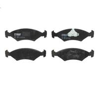TRW COTEC Brake pad set GDB255 not prepared for wear warning indicator FORD: Sierra Mk2 Hatchback, Sierra Mk2 Saloon, FIESTA 2
