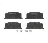 Brake Pad Set, disc brake TRW GDB323 for TOYOTA CAMRY (_V2_) 2 1986-1993