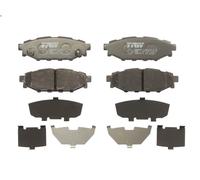 TRW Brake Pad Set GDB3373 - Rear - Fits Subaru Toyota Legacy 2.5 (03-) - UK Stock