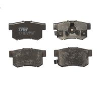 Brake Pad Set, disc brake TRW GDB3438 for HONDA CR-V III (RE_) 2 2006-2012