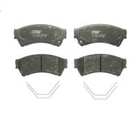 Brake Pad Set, disc brake TRW GDB3501 FORD USA FUSION 2.3 2005-2009