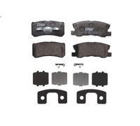 Brake Pad Set, disc brake TRW GDB3595 MITSUBISHI GRANDIS (NA_W) 2 2005-201