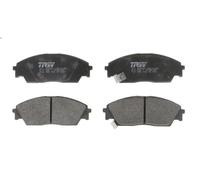 Brake Pad Set, disc brake TRW GDB763 for HONDA CRX II (ED, EE) 1.6 1987-1989