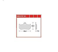 TRW MCB797SH Brake pad set