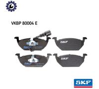 Braking Disc Brake Brake Pad Set SKF VKBP 80004 E Fits Audi Seat Skoda VW A1 A2