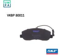 SKF VKBP 80011 E Brake pad set