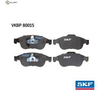 SKF VKBP 80015 Brake pad set