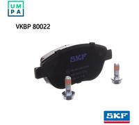 Braking Disc Brake Brake Pad Set SKF VKBP 80022 Fits Citroen Fiat Peugeot 206