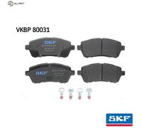 Braking Disc Brake Brake Pad Set SKF VKBP 80031 Fits Daihatsu Ford Mazda 2