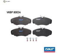Braking Disc Brake Pad Set SKF VKBP 80034 Fits Nissan Opel Renault