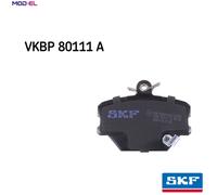 Braking Disc Brake Brake Pad Set SKF VKBP 80111 A Fits Smart Cabrio City-Coupe