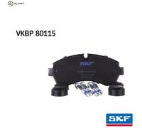 SKF VKBP 80115 Brake pad set