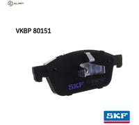 Braking Disc Brake Brake Pad Set SKF VKBP 80151 Fits Ford Focus Kuga Tourneo