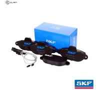 BRAKE PAD SET DISC BRAKE VKBP 80162 E FOR FIAT SEICENTO/600/Hatchback/Van 0.7L Y