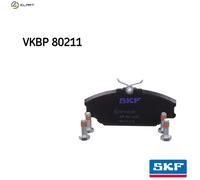 Braking Disc Brake Brake Pad Set SKF VKBP 80211 Fits Renault Clio Laguna Megane