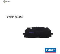 SKF VKBP 80360 Brake pad set