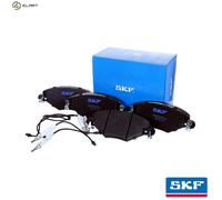 Braking Disc Brake Pad Set SKF VKBP 80463 E Fits Citroen C5 Front