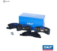 Brake pads VKBP 80490 A SKF for DAIHATSU MITSUBISHI