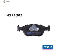 SKF VKBP 80512 Brake pad set