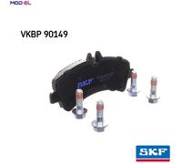 BRAKE PAD SET DISC BRAKE VKBP 90149 FOR VW CRAFTER/30-50/Platform/Chassis/Van