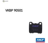 SKF Brake Pad Set VKBP 90501 – Fits Mercedes‑Benz 124, 190