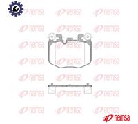 BRAKE PAD SET DISC BRAKE X2040.00 FOR BMW 3/G01/F97/G08/G20/G80/G28/G21/G81