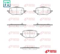 BRAKE PAD SET DISC BRAKE X2045.02 FOR MAZDA PYZR/PY-VPS 2.5L 4cyl CX-60 3.3L