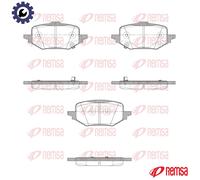 BRAKE PAD SET DISC BRAKE X2045.02 FOR MAZDA PYZR/PY-VPS 2.5L 4cyl CX-60 3.3L