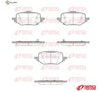BRAKE PAD SET DISC BRAKE X2045.02 FOR MAZDA PYZR/PY-VPS 2.5L 4cyl CX-60 3.3L