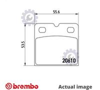 BRAKE PAD SET DISC PARKING BRAKE FOR ASTON MARTIN VIRAGE/Vantage/Volante DB9 R8