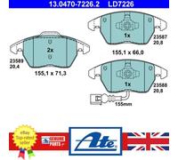 Brake Pad Set For Audi A1 10-15 TT 06-14 8J0698151