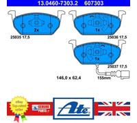 Brake Pad Set For Audi A3 Seat LEON Skoda OCTAVIA VW GOLF 12-21 5Q0698151C