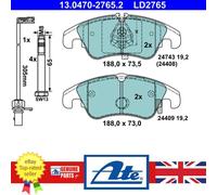 Brake Pad Set For Audi A6 12-18 A7 10-18 Q5 08-17 4G0698151