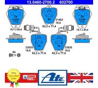 ATE 13.0460-2700.2 Brake pad set