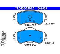 ATE Brake Pads 13.0460-2603.2 for CITROËN C4 II, C4 II Hatchback Van