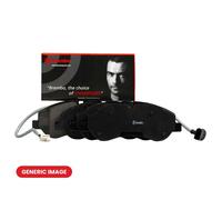Brembo Brake Pad Set Front With Anti-Squeak Plate Fits Hyundai Accent Kia Rio