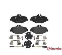 Brake Pad Set For Disc Brake Front Fits Mercedes-Benz E-Class BREMBO P50049