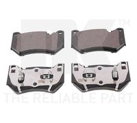 Brake Pad Set For Disc Front Braking System Direct Fit Fits Audi Q5 NK 2247162