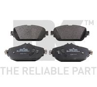 Brake Pads Set fits MERCEDES C220D 2.2D Front 15 to 18 NK 0004208700 0004208903