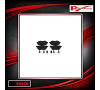 Brake Pad Set For Disc Rear Fits Mitsubishi Proton Smart Volvo BOSCH 0986424427