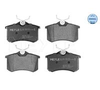 Brake Pad Set For Disc Rear Fits Skoda Vauxhall VW Citroën DS Fiat Ford Lancia
